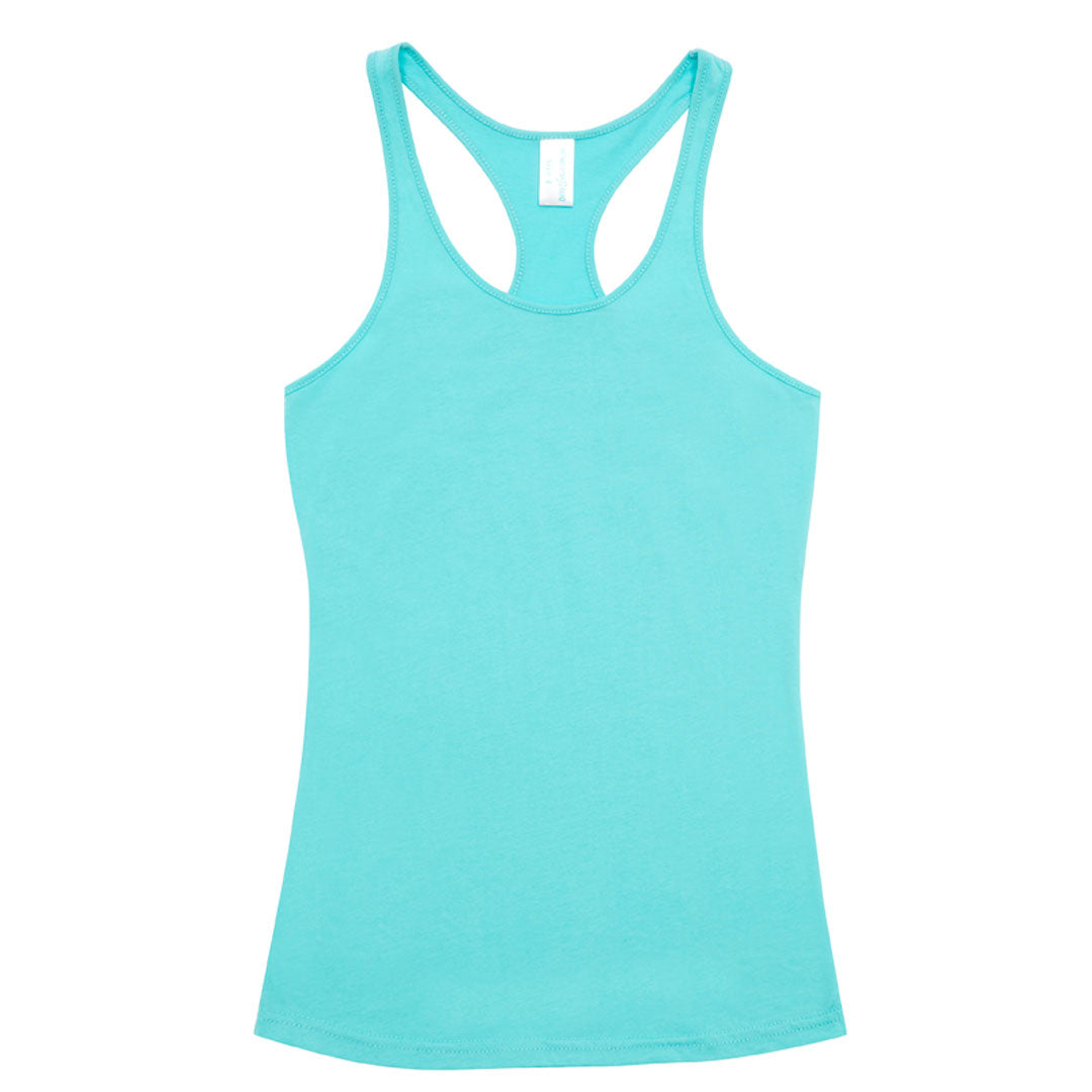 House of Uniforms The Cotton Racer Back Singlet | Kids Ramo Aqua