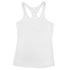 House of Uniforms The Cotton Racer Back Singlet | Ladies Ramo White