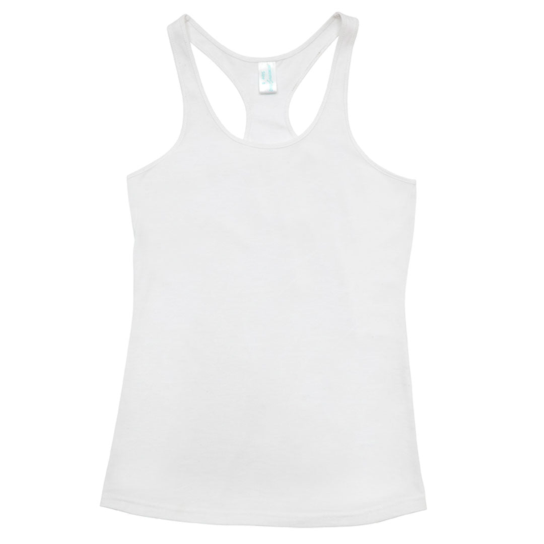 House of Uniforms The Cotton Racer Back Singlet | Kids Ramo White