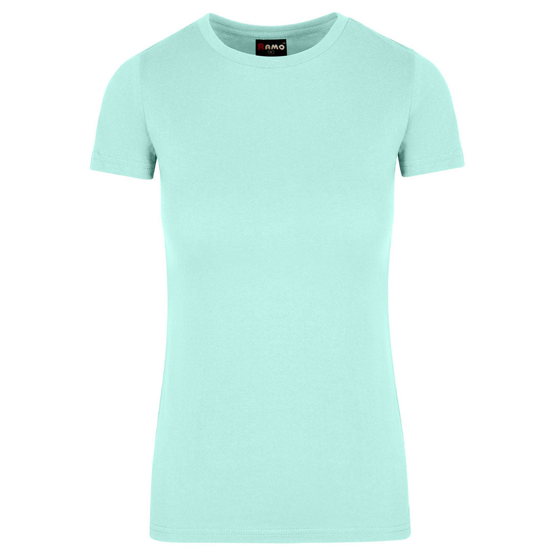 House of Uniforms The American Style Crew Tee | Ladies Ramo Mint