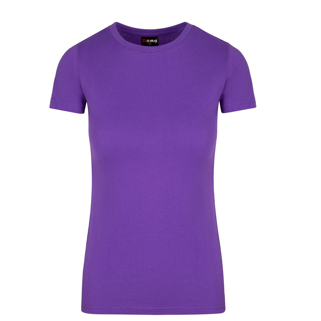 House of Uniforms The American Style Crew Tee | Ladies Ramo Grape