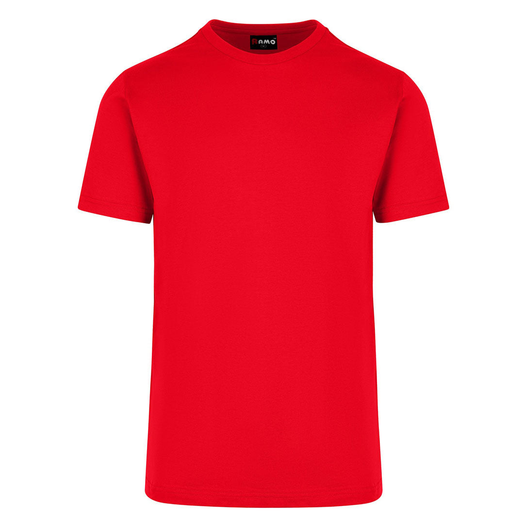 House of Uniforms The American Style Crew Tee | Men Ramo Red