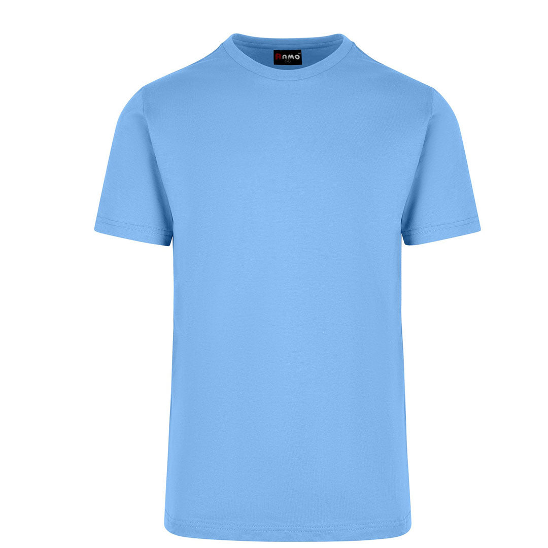 House of Uniforms American Style Tee | Men Ramo Sky Blue