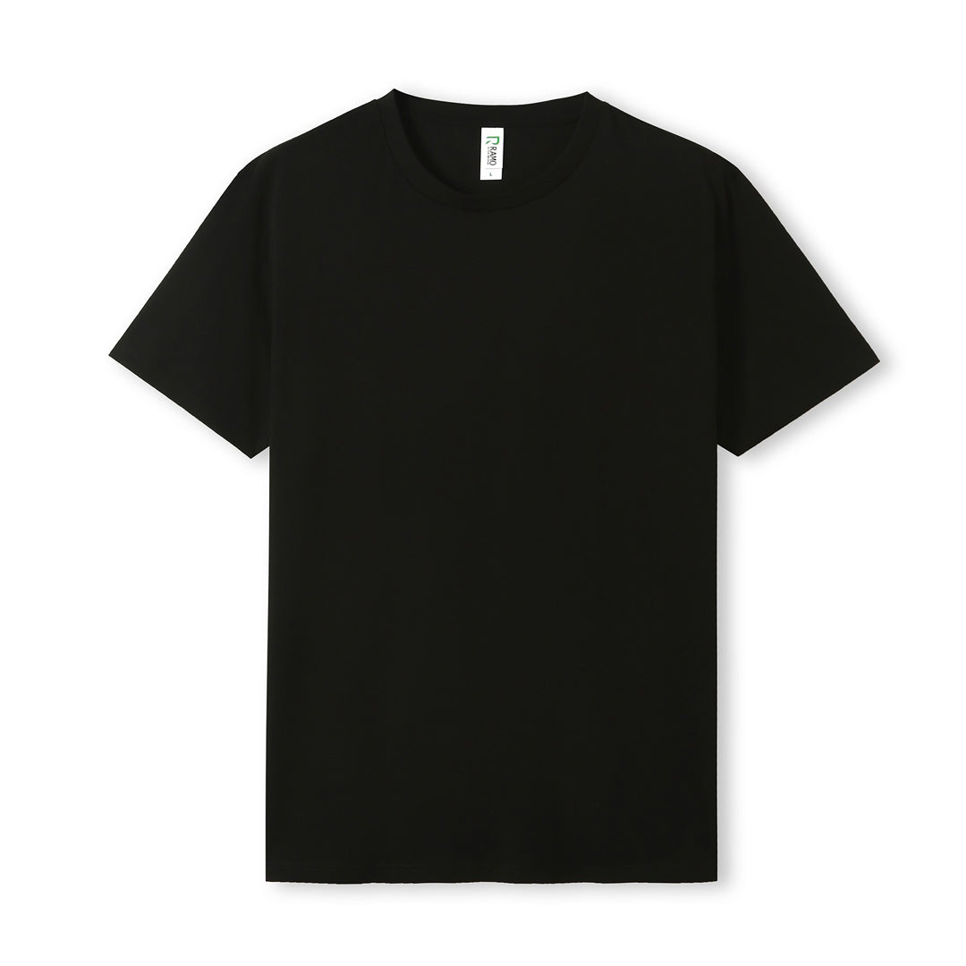 Ramo The Earth Care Tee | Mens Black Shirts & Tops