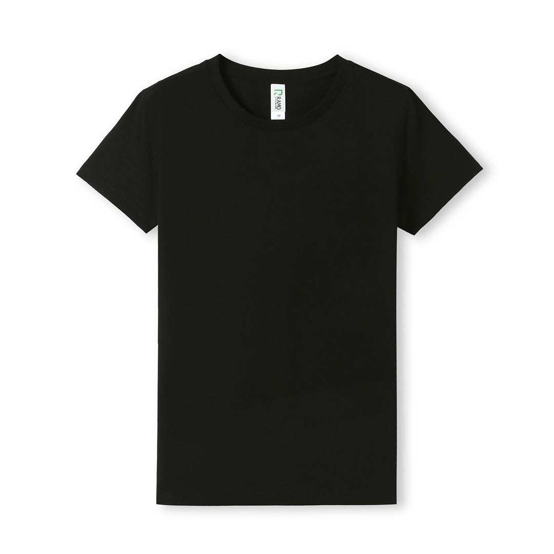 Ramo The Earth Care Tee | Ladies Black Shirts & Tops