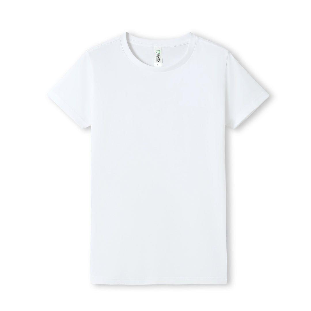 Ramo The Earth Care Tee | Ladies White Shirts & Tops