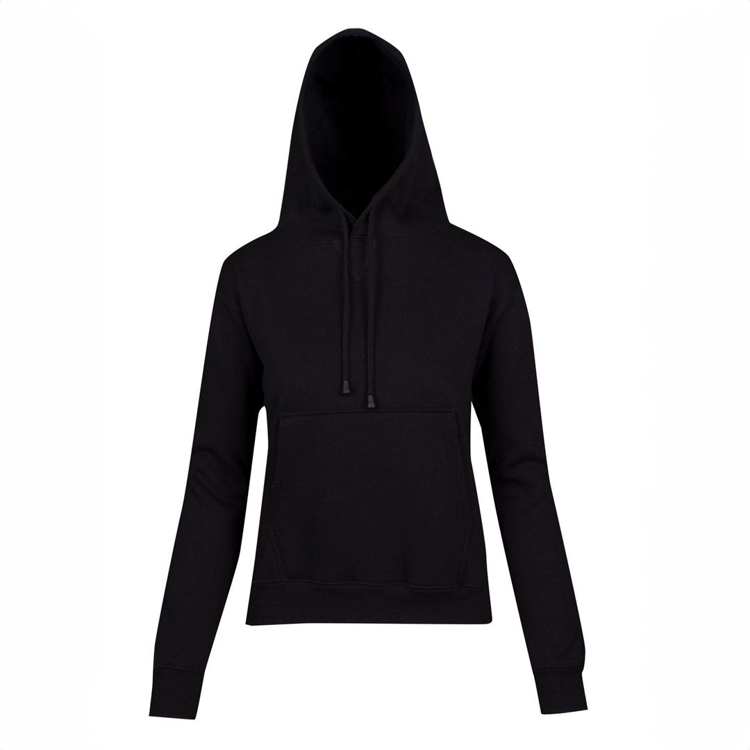 House of Uniforms Kangaroo Pocket Hoodie | Women Ramo Black