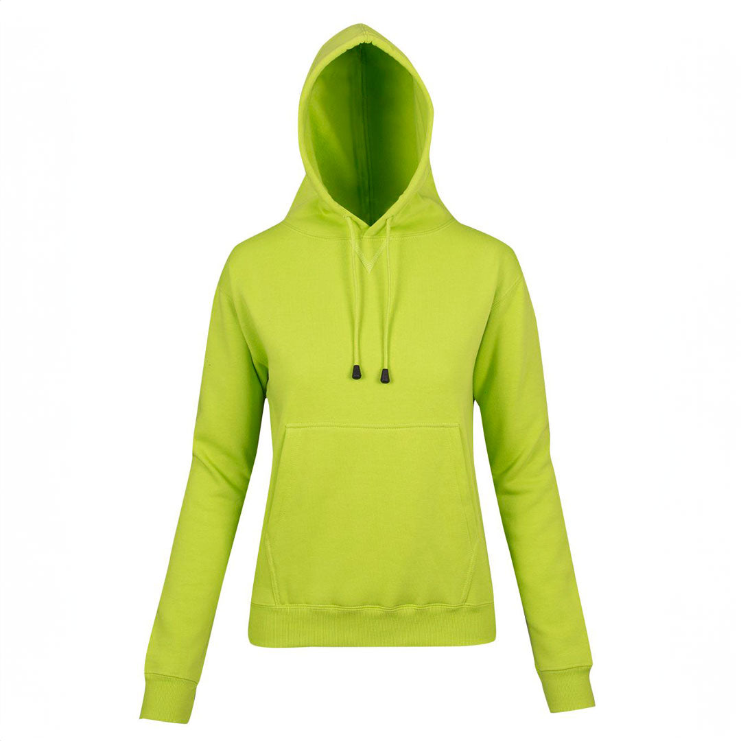 House of Uniforms The Kangaroo Pocket Pull On Hoodie | Ladies Ramo Lime