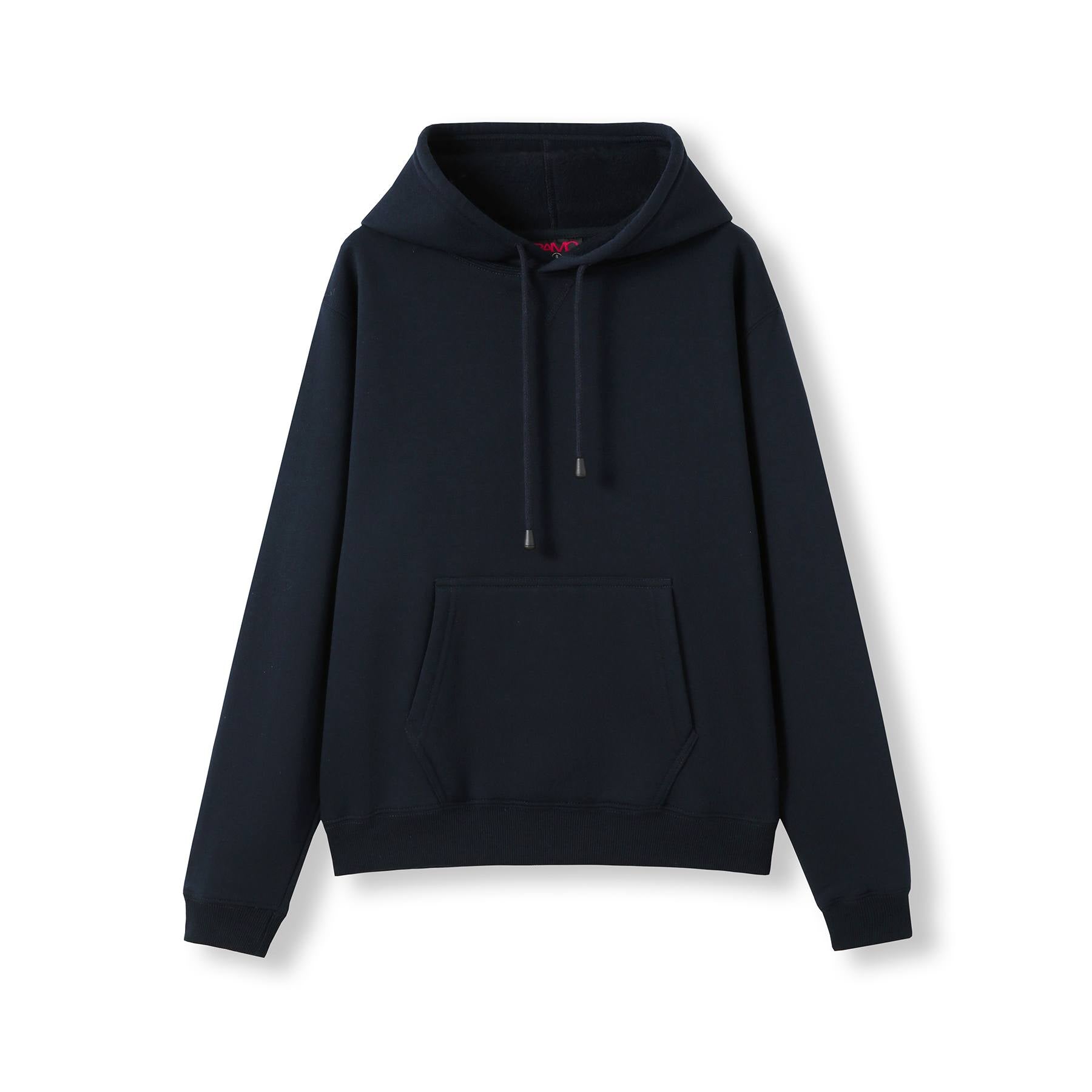 House of Uniforms The Kangaroo Pocket Pull On Hoodie | Ladies Ramo Navy
