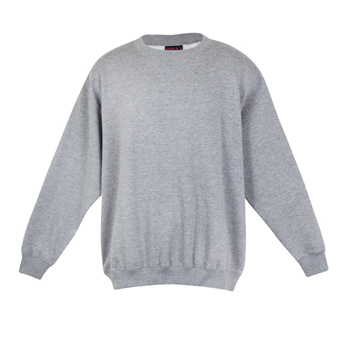 House of Uniforms Poly Cotton Fleece Sloppy Joe | Adult Ramo Grey Marl