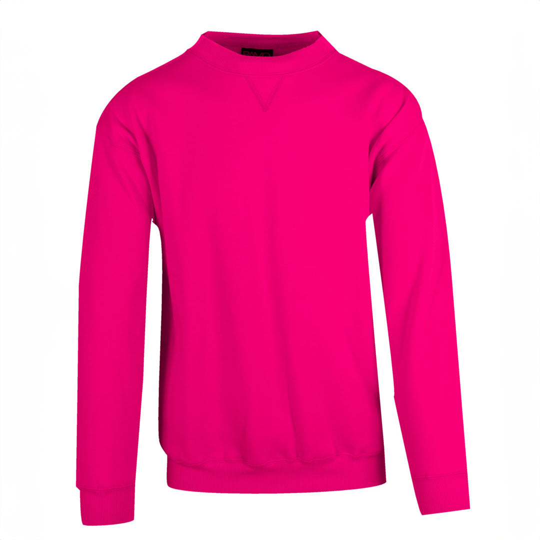 House of Uniforms Poly Cotton Fleece Sloppy Joe | Adult Ramo Hot Pink