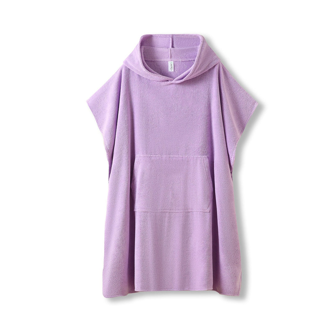 House of Uniforms The Cotton Hooded Towel | Adults Ramo Lavender