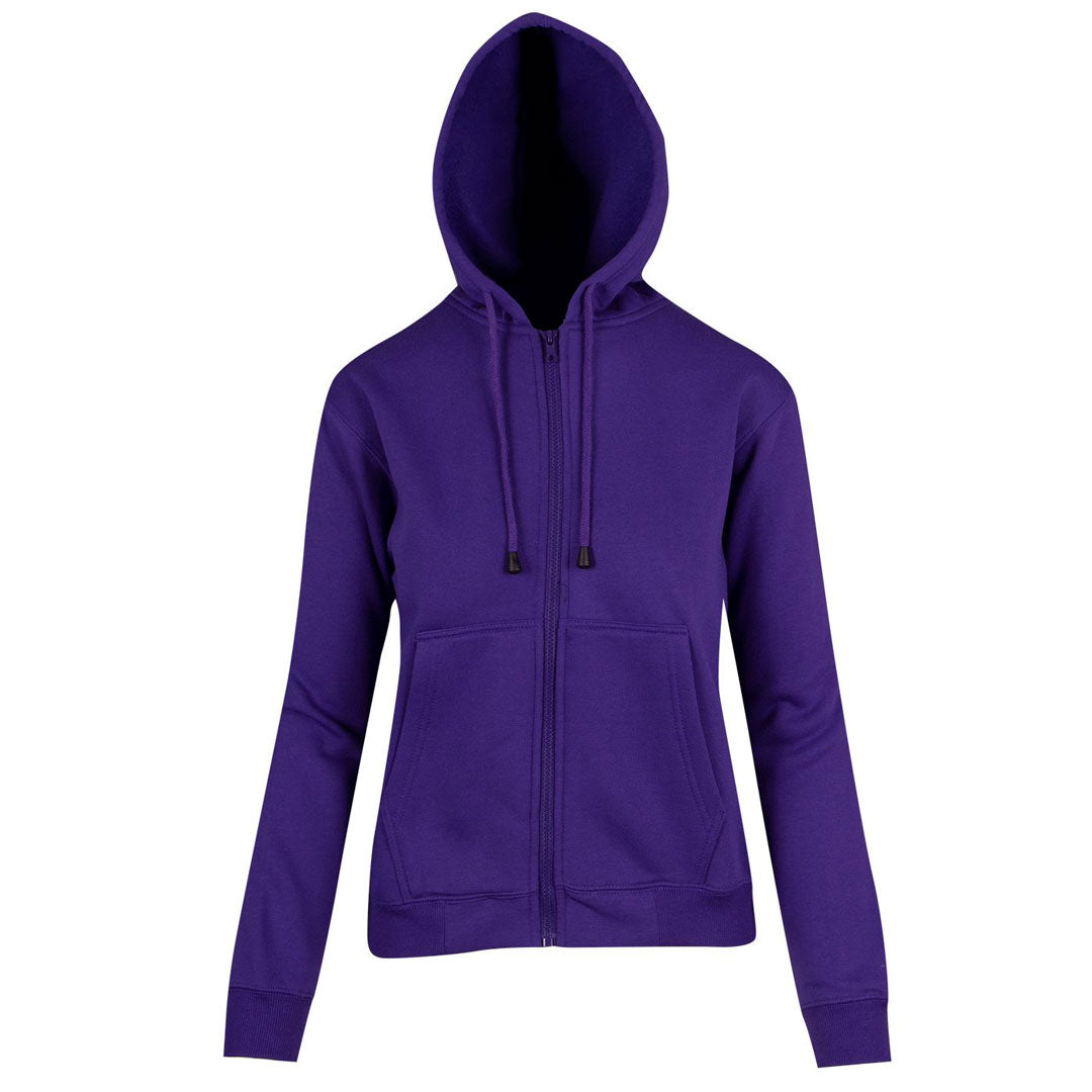 House of Uniforms The Kangaroo Pocket Zipped Hoodie | Ladies Ramo