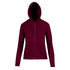 House of Uniforms The Kangaroo Pocket Zipped Hoodie | Ladies Ramo Maroon