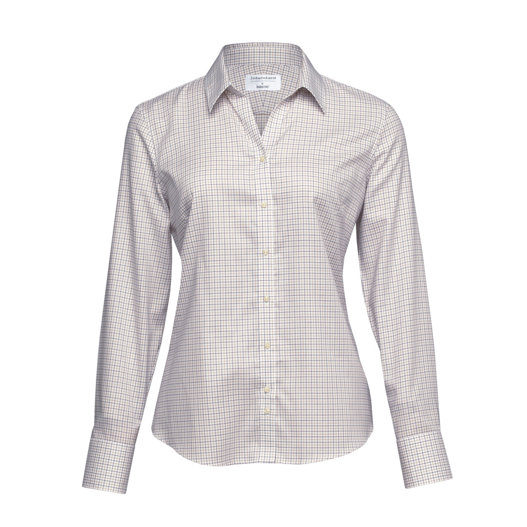 House of Uniforms The Outland Shirt | Ladies Barkers Tan/Black
