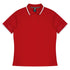 House of Uniforms The Portsea Polo | Mens | Short Sleeve Aussie Pacific Red/White