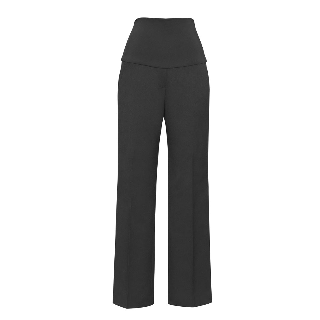 House of Uniforms The Cool Stretch Maternity Pant | Ladies Biz Corporates Charcoal