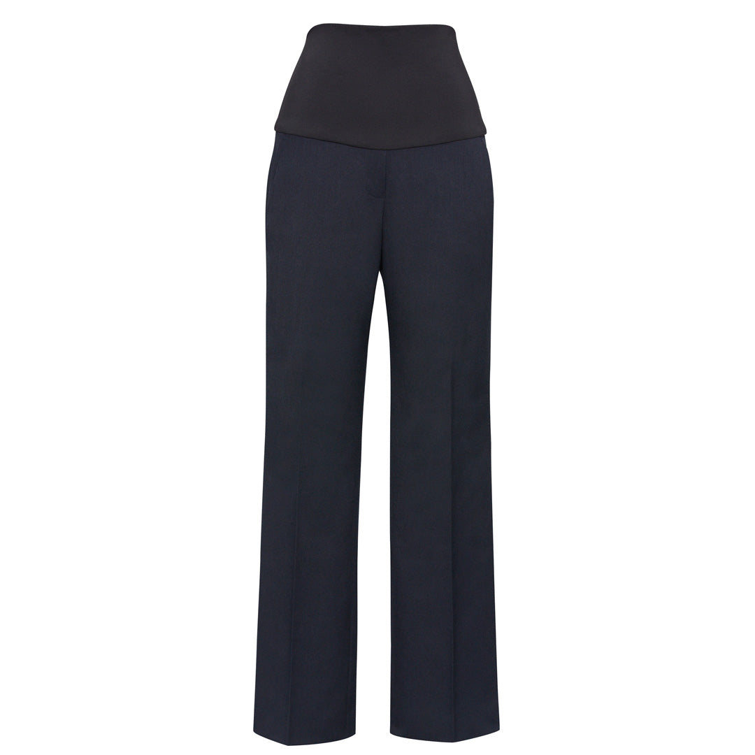 House of Uniforms The Cool Stretch Maternity Pant | Ladies Biz Corporates Navy