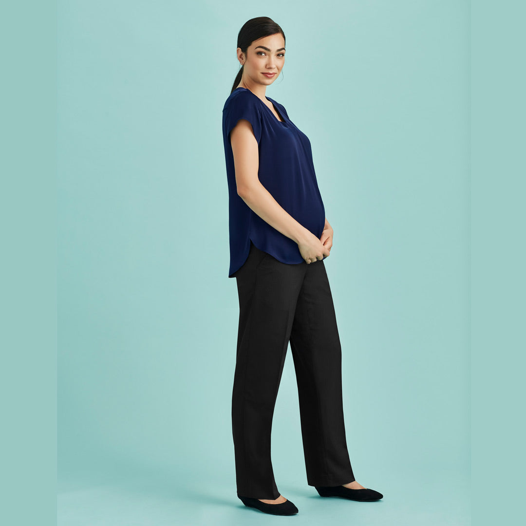 House of Uniforms The Cool Stretch Maternity Pant | Ladies Biz Corporates 