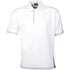 House of Uniforms The Cool Dry Polo | Mens | Short Sleeve | Plus Stencil White/Navy