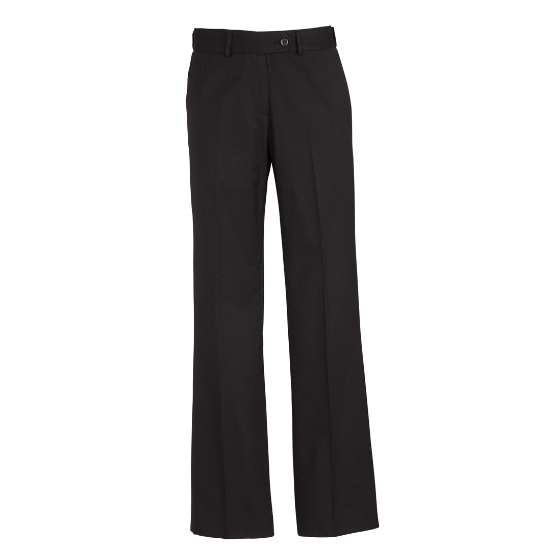 House of Uniforms The Cool Stretch Adjustable Pant | Ladies Biz Corporates Black