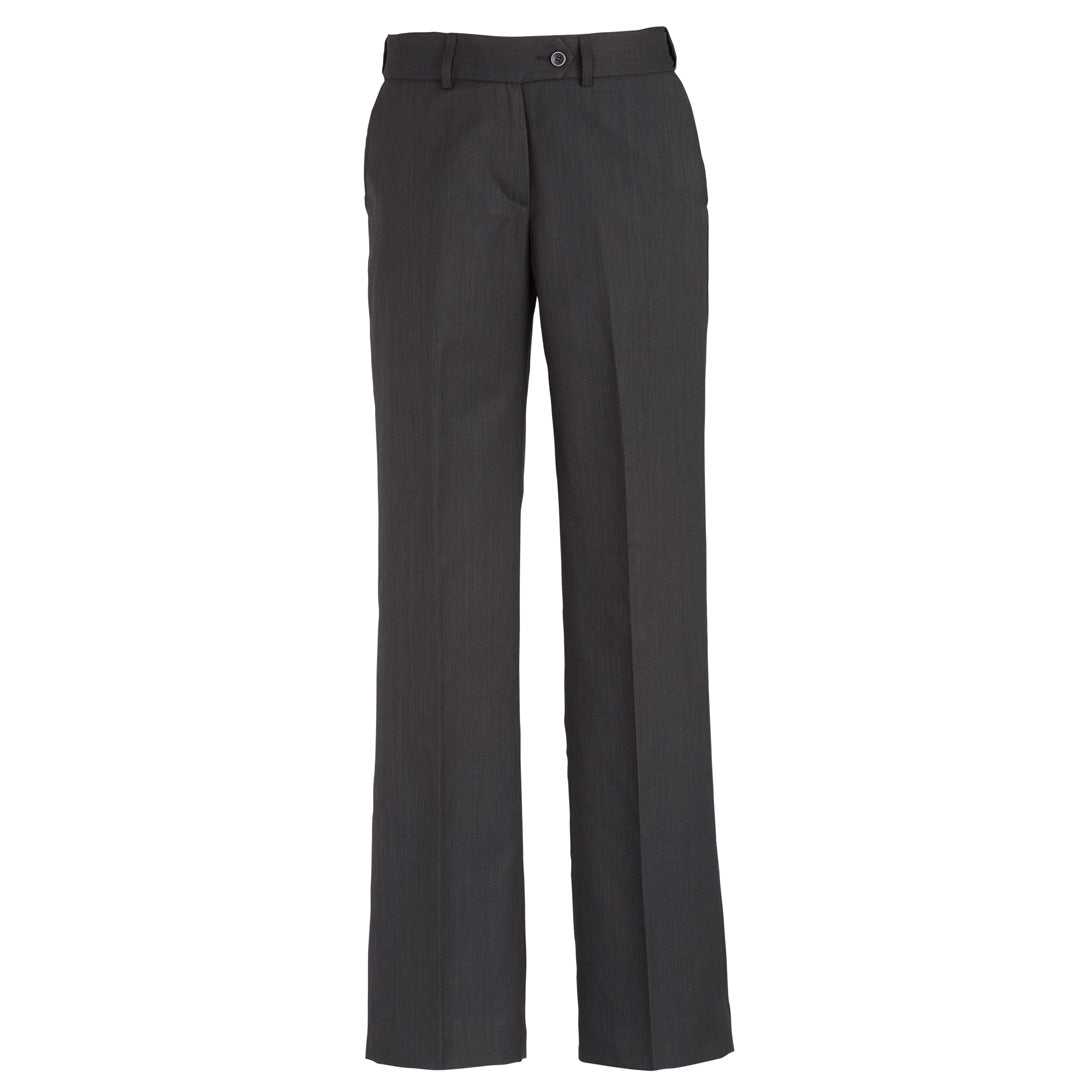 House of Uniforms The Cool Stretch Adjustable Pant | Ladies Biz Corporates Charcoal