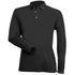House of Uniforms The Freshen Polo | Mens | Long Sleeve Stencil Charcoal