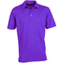 House of Uniforms The Glacier Polo | Mens | Short Sleeve Stencil Purple