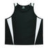 House of Uniforms The Eureka Singlet | Mens Aussie Pacific Black/White