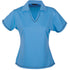 House of Uniforms The Cool Dry Polo | Ladies | Short Sleeve | Plus Stencil Bimini Blue/Navy