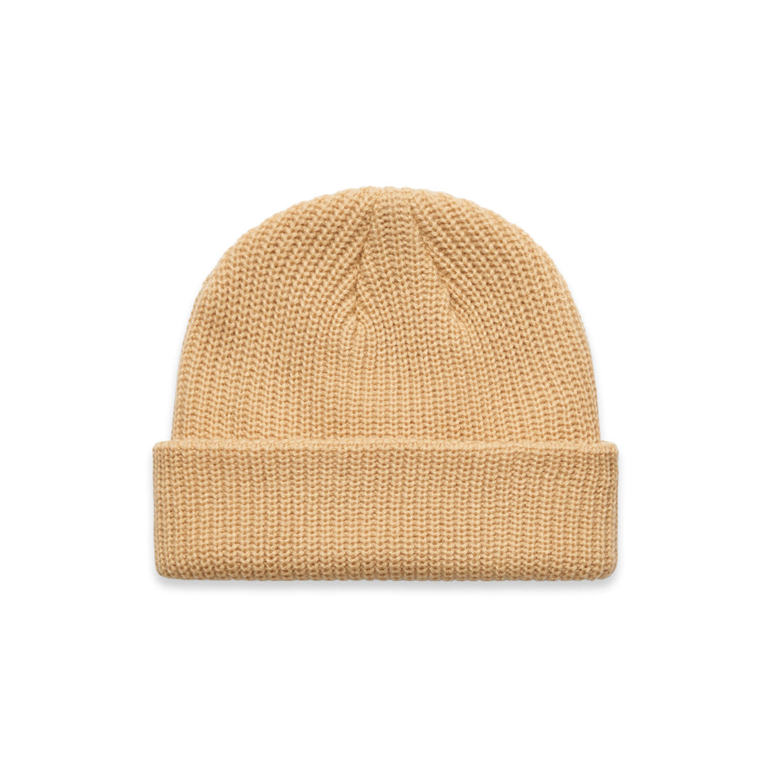 House of Uniforms The Cable Beanie | Adults AS Colour Tan