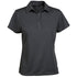 House of Uniforms The Glacier Polo | Ladies | Short Sleeve Stencil Charcoal