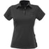 House of Uniforms The Boston Polo | Ladies | Short Sleeve Stencil Charcoal/Black