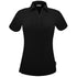 House of Uniforms The Infinity Polo | Ladies | Short Sleeve Stencil Black