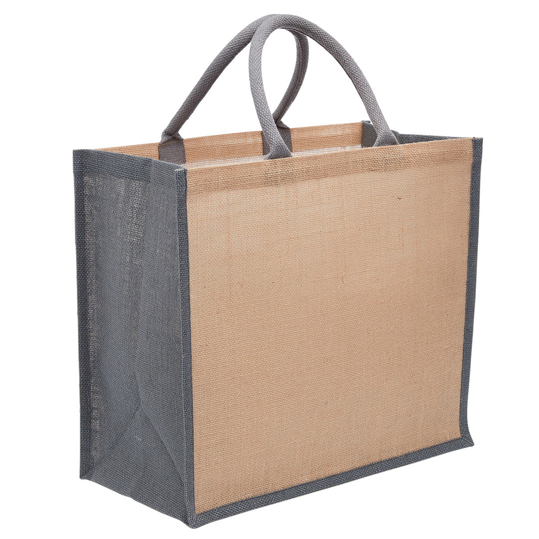 The Eco Jute Tote Bag | Grey