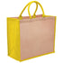 The Eco Jute Tote Bag | Yellow