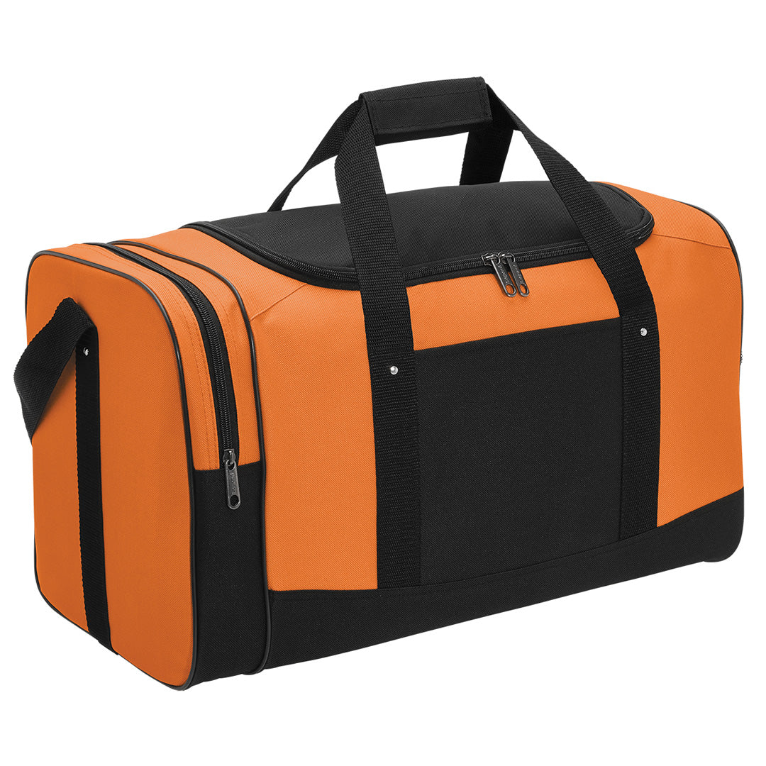 The Shark Sports Bag | Orange/Black