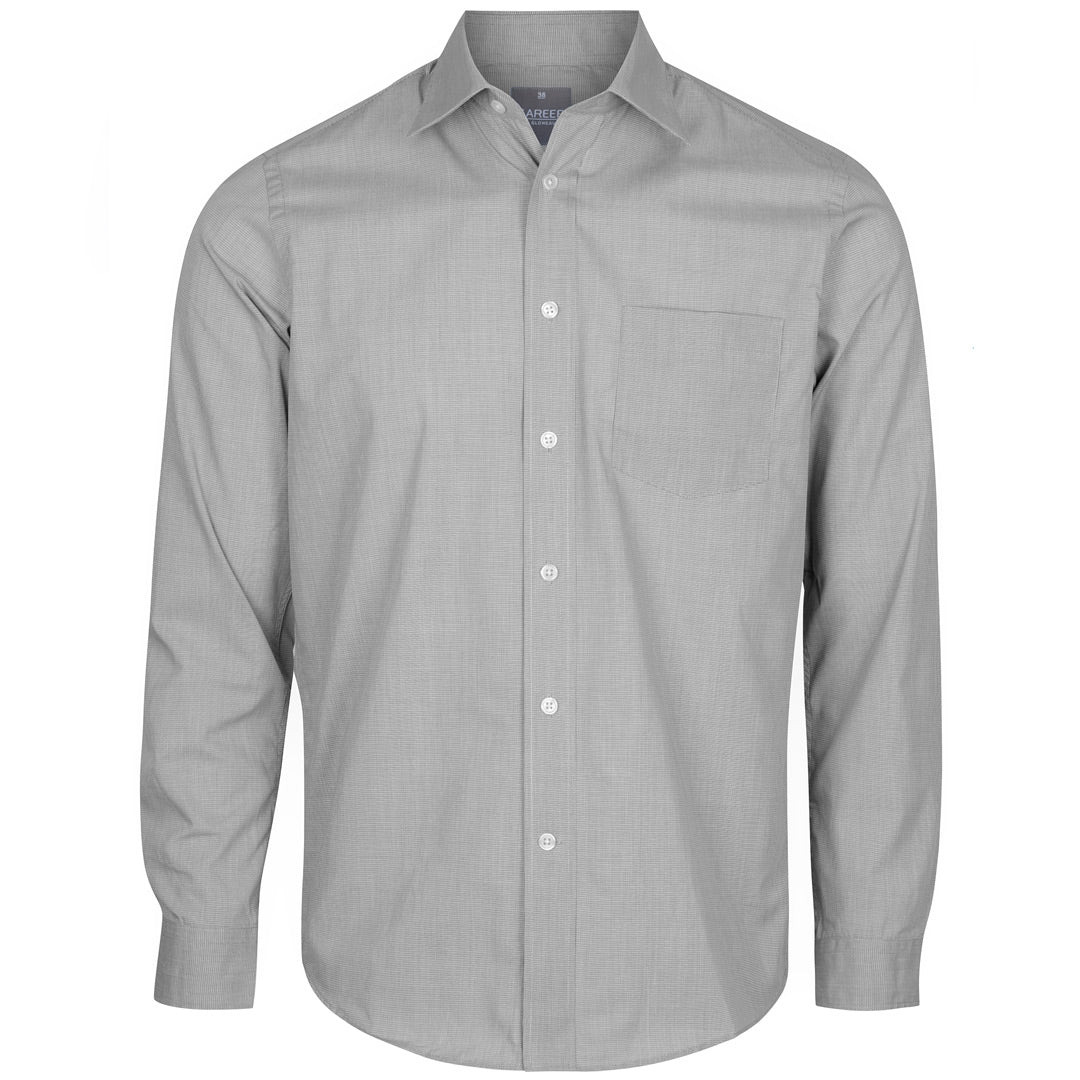 House of Uniforms The Windsor Shirt | Mens | Long Sleeve Gloweave Black