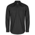 House of Uniforms The Nicholson Shirt | Mens | Long Sleeve | Plus Gloweave Black