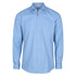 House of Uniforms The Nicholson Shirt | Mens | Long Sleeve | Plus Gloweave French Blue