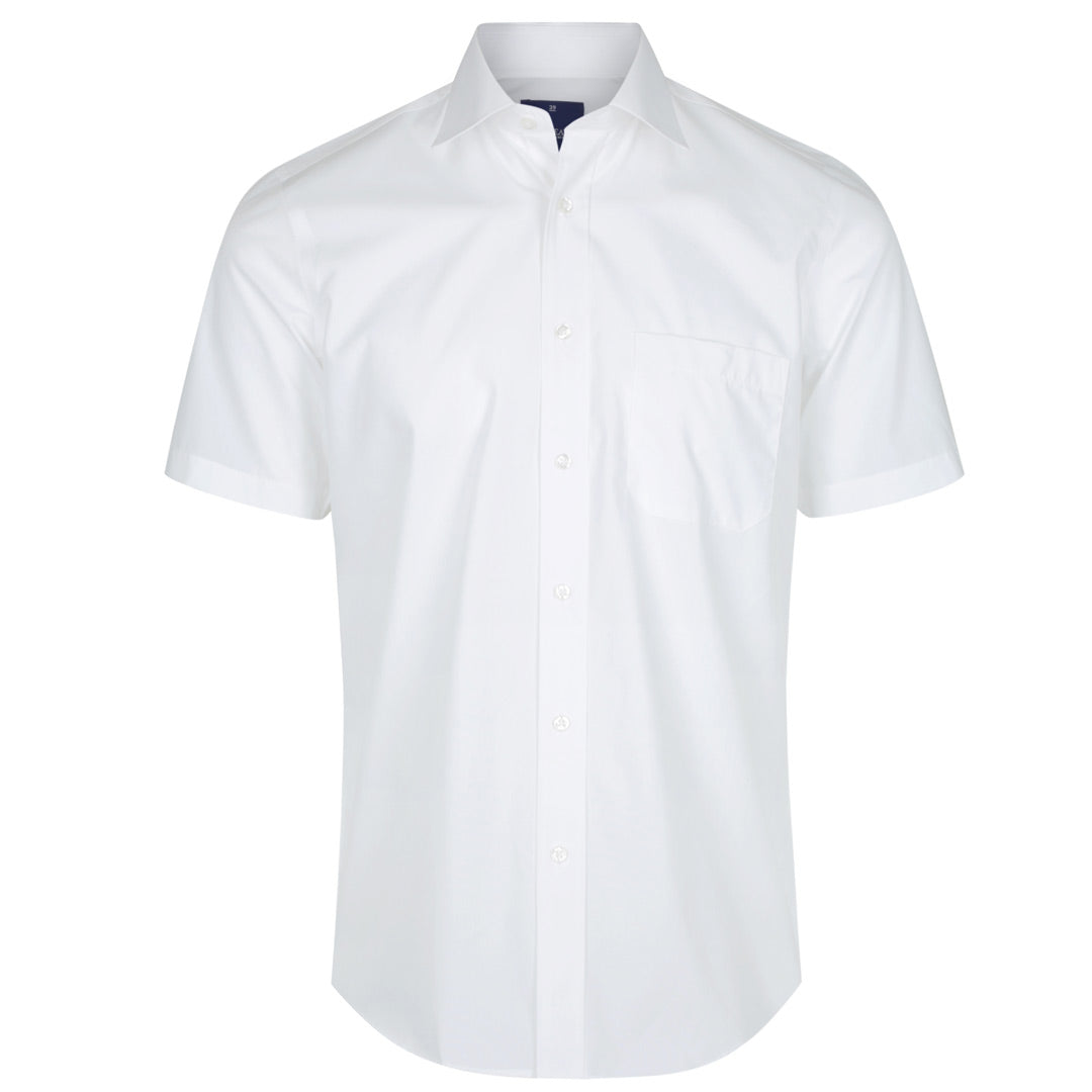 The Nicholson Shirt | Mens | Short Sleeve | White
