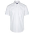 House of Uniforms The Nicholson Shirt | Mens | Short Sleeve | Plus Gloweave Star White