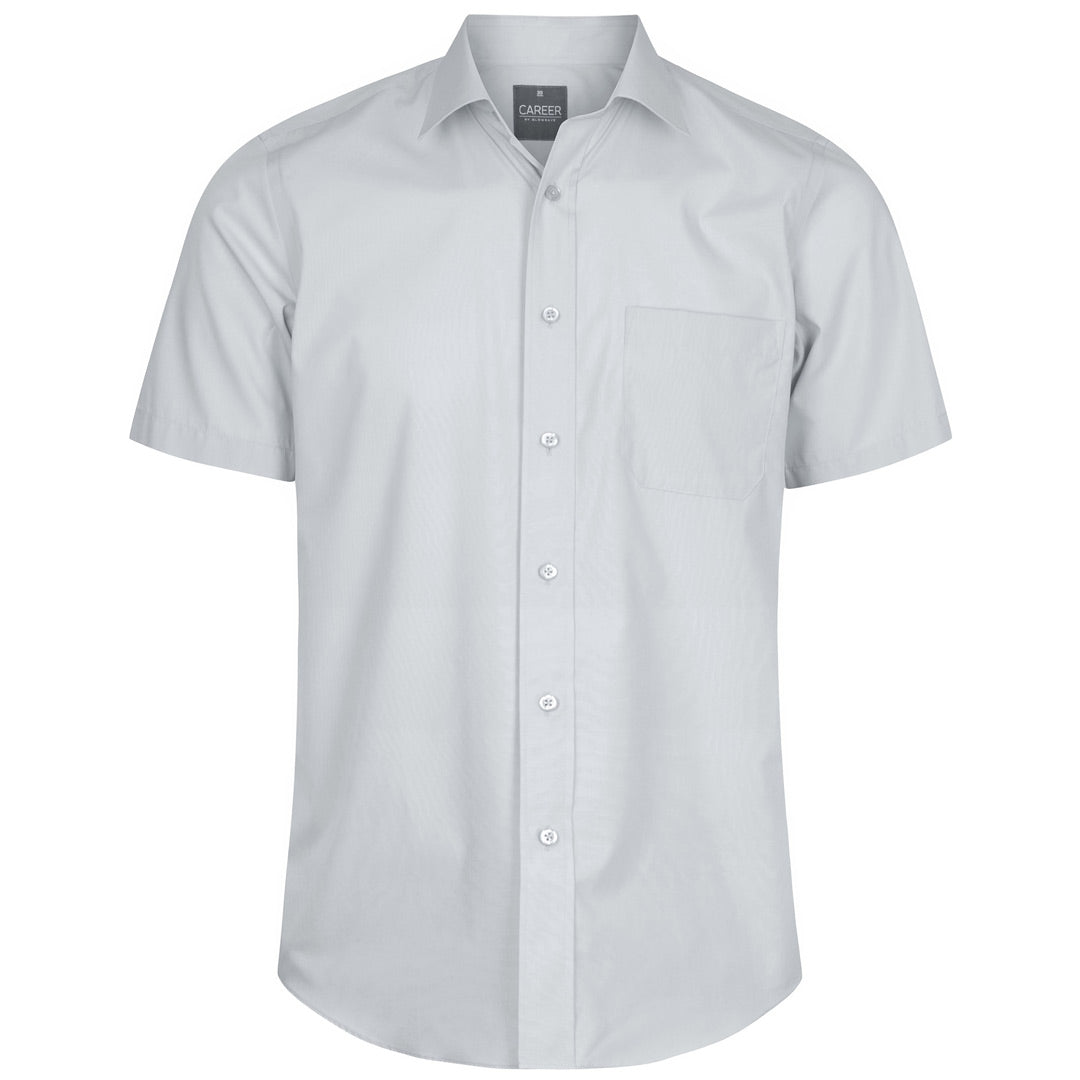 Nicholson Shirt | Short Sleeve | Mens | Silver