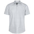 House of Uniforms The Nicholson Shirt | Mens | Short Sleeve Gloweave Silver