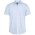House of Uniforms The Nicholson Shirt | Mens | Short Sleeve Gloweave Sky