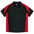 House of Uniforms The Premier Polo | Mens Aussie Pacific Black/Red