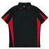 House of Uniforms The Eureka Polo Shirt | Mens Aussie Pacific Black/Red