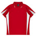 House of Uniforms The Eureka Polo Shirt | Mens Aussie Pacific Red/White