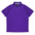 House of Uniforms The Flinders Polo | Mens | Short Sleeve Aussie Pacific Purple/White