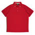 House of Uniforms The Flinders Polo | Mens | Short Sleeve Aussie Pacific Red/White